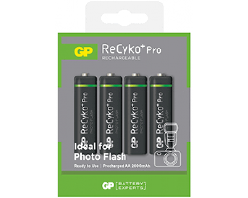 Акумуляторна батарейка GP ReCyko+ Pro Photo Flash 270AAHCE-U4, 1.2V
