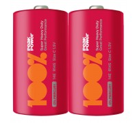 Батарейка GP PeakPower 14E-S2, R14, C, 1.5V Солевые батарейки  GP Batteries   