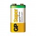 Батарейка GP 6LF22 (крона) Super Alkaline 1604A-U1 Щелочные батарейки  GP Batteries  1 