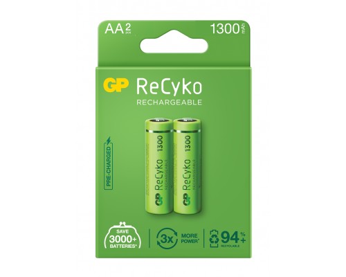 Аккумуляторная батарейка GP ReCyko+ 130AAHCE-U2, 1.2V